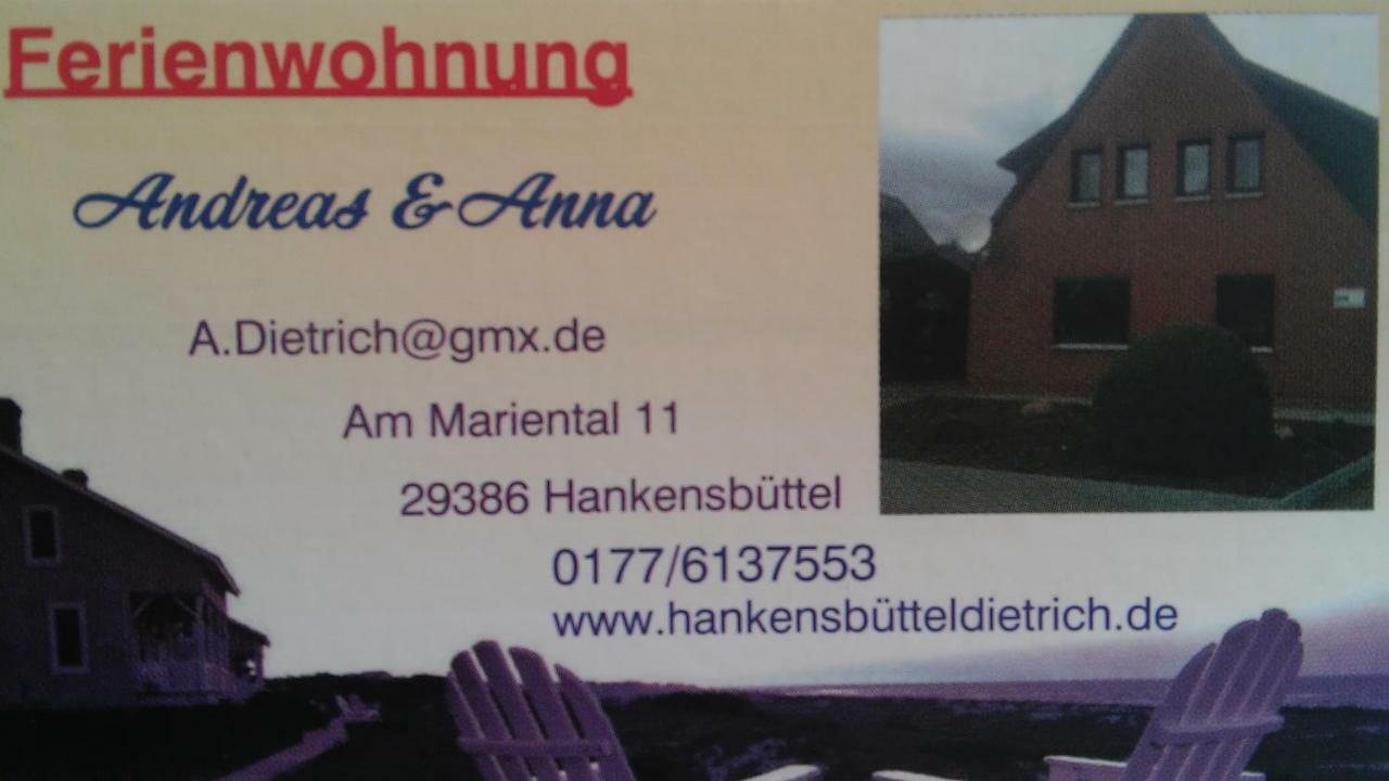 Ferienwohnung Am Mariental 11 Hankensbuttel Exterior foto